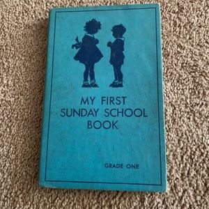 1936 Vintage My First Sunday School Book